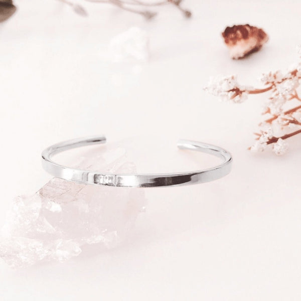 Coordinates - Polished Silver - Today & Me